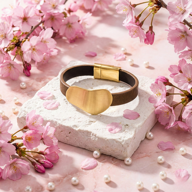 Danau Gold Bracelet sleek brass and copper blend with 19.5cm length for elegant, modern style