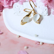 Modern Caracola Gold Hook Earrings Australia