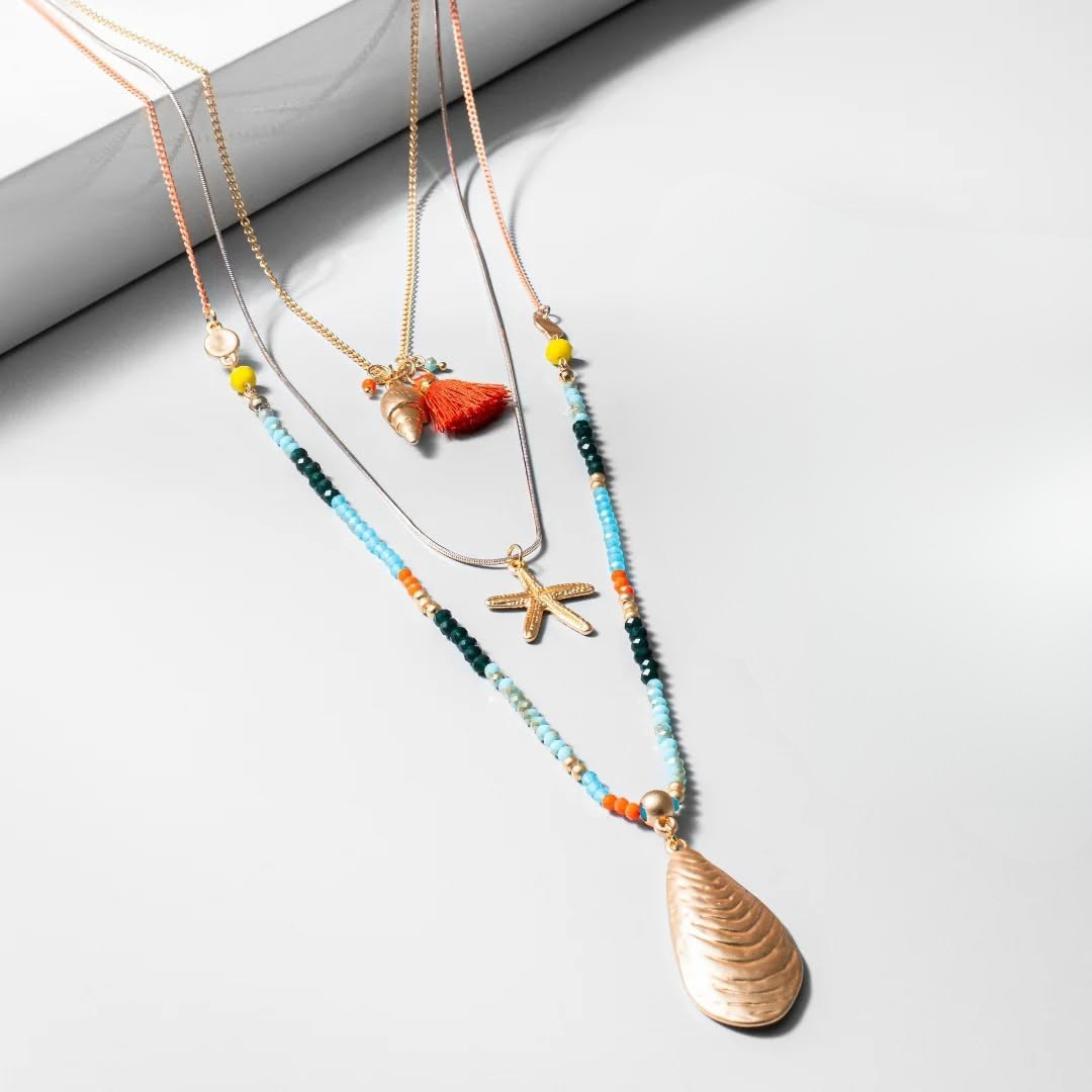 Tuju Layered Gold Necklace